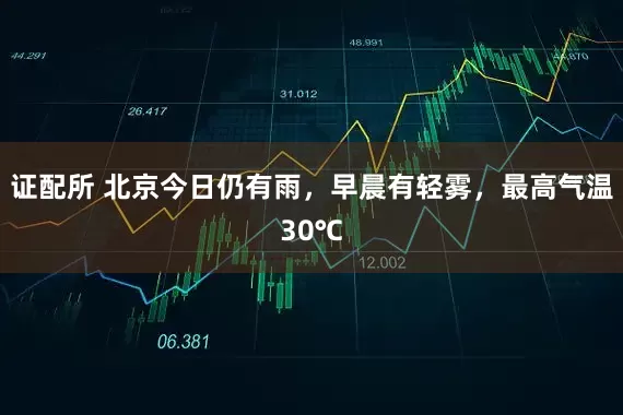 证配所 北京今日仍有雨，早晨有轻雾，最高气温30℃